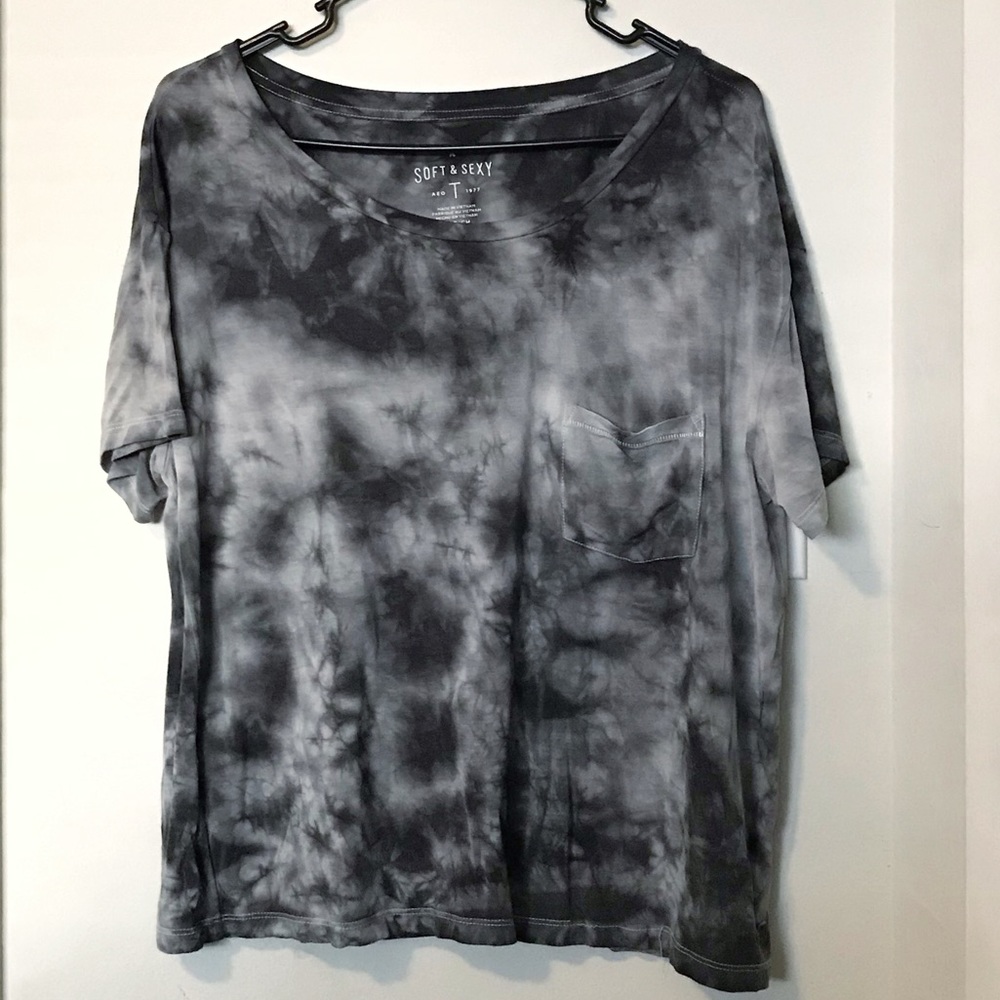 American Eagle Tie-dye Top